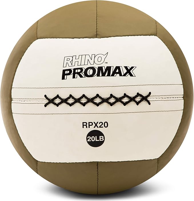 Champion Sports RPX16 Rhino Promax Slam Balls, 16 lb, Soft Shell with Non-Slip Grip, Medicine Wall