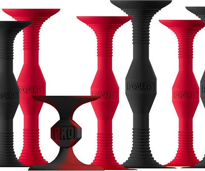Popdarts PRO Pack Game Set (Red & Black) - Indoor, Outdoor Suction Cup Throwing Game - Competition