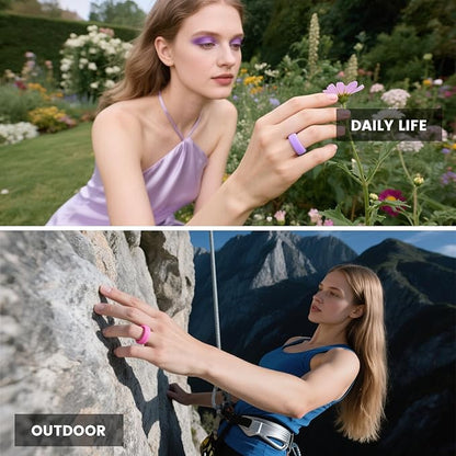 Ultra-Thin Covers Compatible with Oura Ring Gen 4/Oura Gen 3 Cover, Anti-Scratch Elastic Silicone