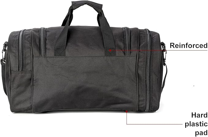 Tactical Travel Duffle Bag with Shoes Compartment Weekender Bags Carry On Overnight Bag For Men and