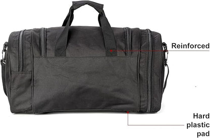 Tactical Travel Duffle Bag with Shoes Compartment Weekender Bags Carry On Overnight Bag For Men and