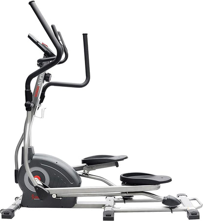 Sunny Health & Fitness Elliptical Trainer Machine w/Built-in Pulse Sensor, Low Impact Cardio