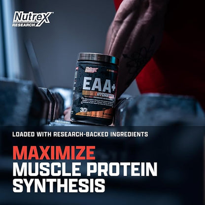 Nutrex Research EAA Hydration | EAAs + BCAAs Powder | Muscle Recovery, Strength, Muscle Building