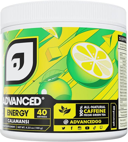 Advanced Energy - Energy Boosting Formula with Electrolytes for Hydration - L-Theanine to Combat