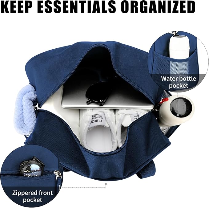 SeaRock 14 inch Small Gym Bag, Mini Duffel Bag for Women & Men, Carry On Lightweight for Travel