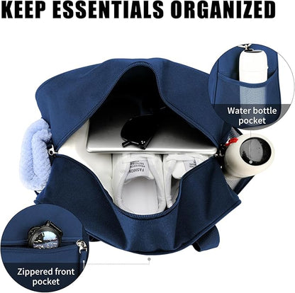 SeaRock 14 inch Small Gym Bag, Mini Duffel Bag for Women & Men, Carry On Lightweight for Travel