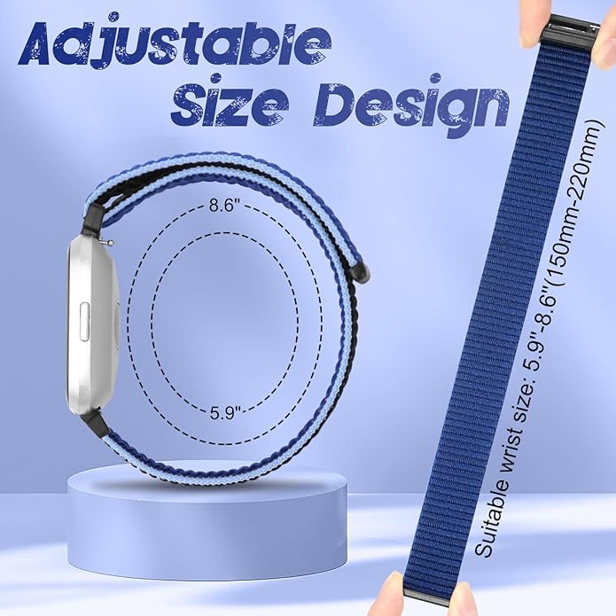 Tiptops 3 Pack Bands Compatible with Fitbit Versa 2/Fitbit Versa/Versa Lite/Versa SE for Women Men
