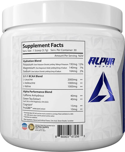 Amino NRG+ BCAA Amino Energy Recovery Powder - Hydration Blend with Electrolytes - Focus Blend for