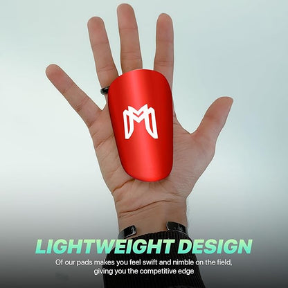 MiniGuards - Mini Shin Guards for Soccer Players - Tiny Shin Pads for Men, Women, Teens - Miniature