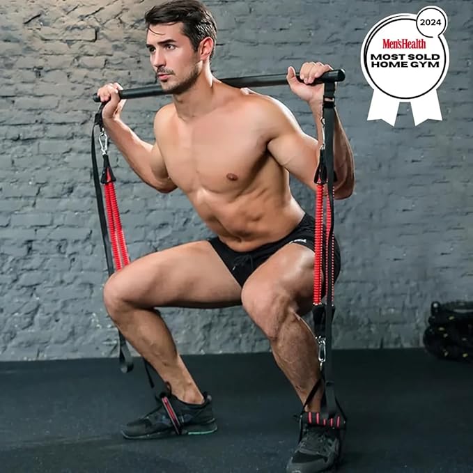 Redge Fit™ Complete Portable Full Body Home Gym Park Workout Set I Best Gift for Christmas I