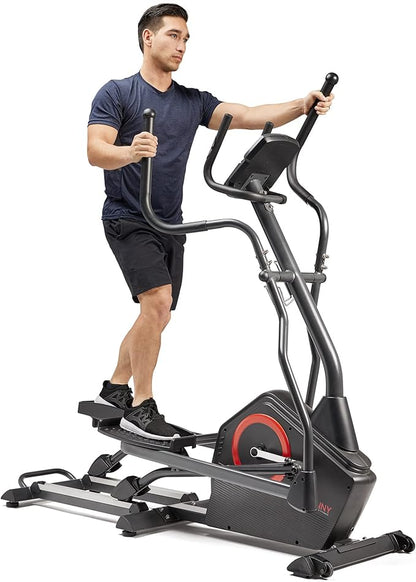 Sunny Health & Fitness Full Body Workout Elliptical Trainer with Digital Performance Monitor, Low