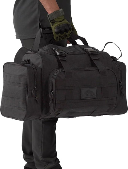 Duffel Bag – Heavy Duty Tactical Gym Bag for Men, Splashwater-Proof Weekender Travel Bag for