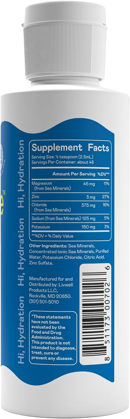 Hi-Lyte Electrolytes for Fasting, Immune Support and Rapid Hydration | 48 Servings | NO Calories NO
