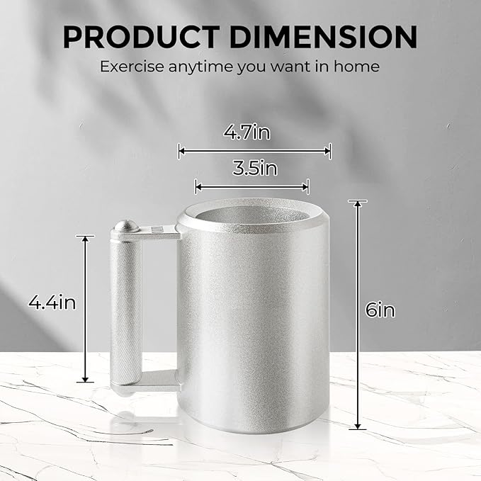 Coffee Mug 22LB,400ML,Dumbbell 10KG,beer mug,Overweight Dumbbell Fitness Sports Water Cup,Gym