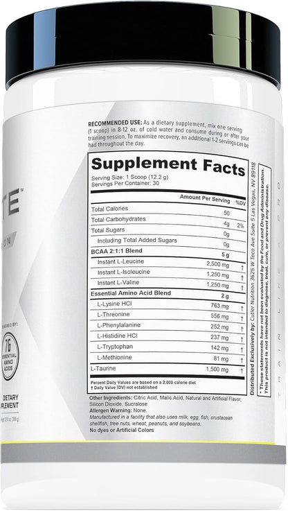 Cutler Nutrition Generate EAA and BCAA Powder: Best Branched Chain Amino Acids Supplement with