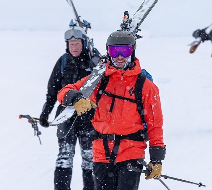 Giro Grid Spherical Snow Ski Helmet for Men & Women - Designed for Backcountry Guides, Side