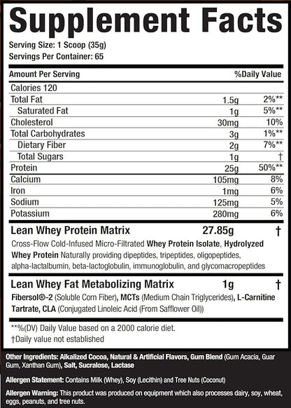 Musclesport Lean Whey Revolution??Protein Powder - Whey Protein Isolate - Low Calorie, Low Carb