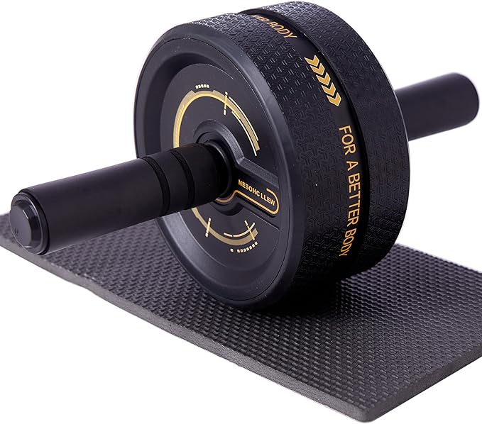 Upgraded Ab Roller Wheel. Abdominal Training Roller for Men/Women, Abdominal Wheels Widened to 3.4