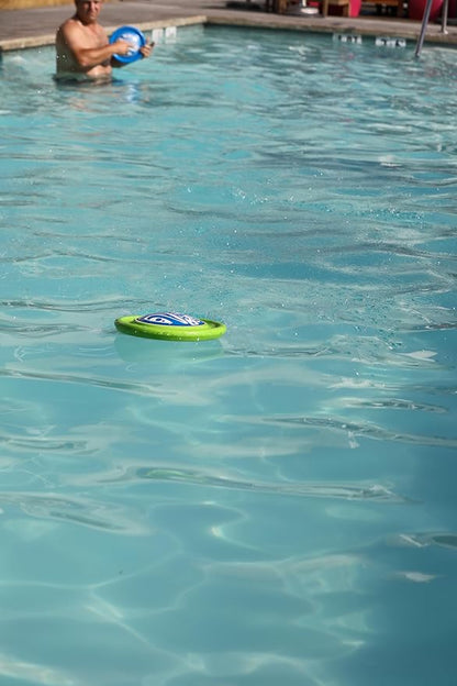 Disc - Water Disc Toy for Spring & Summer Fun - Skips, Slides, Jumps - Pools, Beaches & Backyards