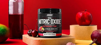 ONNIT Total Nitric Oxide Exercise Performance Powder, Harvest Fruit Punch Flavor, Caffeine-Free