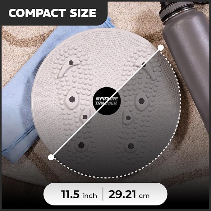 Daiwa Felicity Figure Trimmer Ab Twister Board - Waist Twister Machine for Core & Abs Exercise