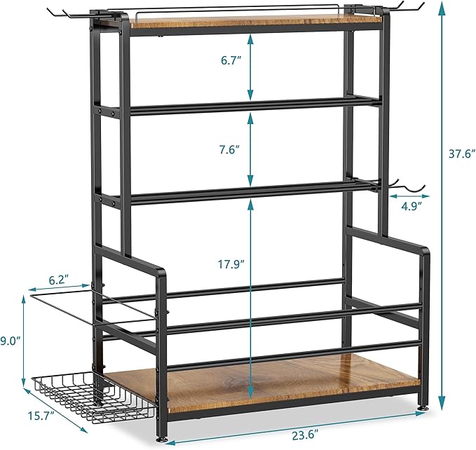 Gym Home Equipment Weight Rack – 3‑Tier Workout Storage Stand for Dumbbells & Kettlebells, Medicine