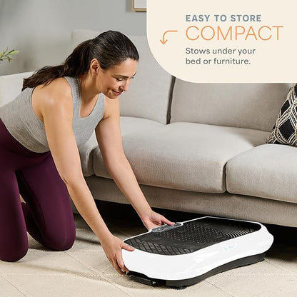Lifepro Waver Vibration Plate Exercise Machine for Lymphatic Drainage, Muscle Activation, Full-Body