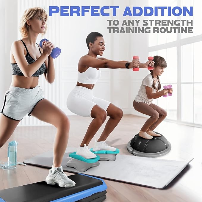 Yes4All Neoprene Coated Dumbbell Hand Weight Sets of 2 - Multiple Weight Options with 15 Colors