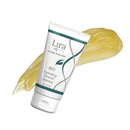 Lira Clinical BIO Hydrating Mineral Masque - Intense Nourishing Mineral Facial Mask with Hyaluronic