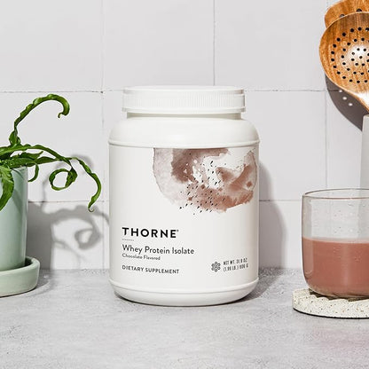 THORNE - Whey Protein Isolate - 21 Grams of Easy-to-Digest Whey Protein Powder - NSF Certified for