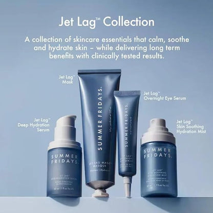 Summer Fridays Jet Lag Mask Mini - Hydrating Face Moisturizer + Mask - Enriched with Hyaluronic