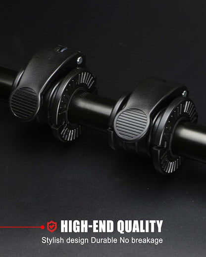 Barbell Clips 1 Inch Quick Release Weight Clamps 0.9-1.18inch Multi-Size Adjustable Olympic Clamps
