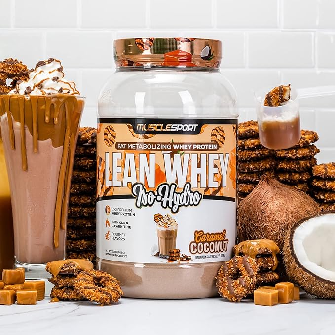 Musclesport Lean Whey Revolution??Protein Powder - Whey Protein Isolate - Low Calorie, Low Carb