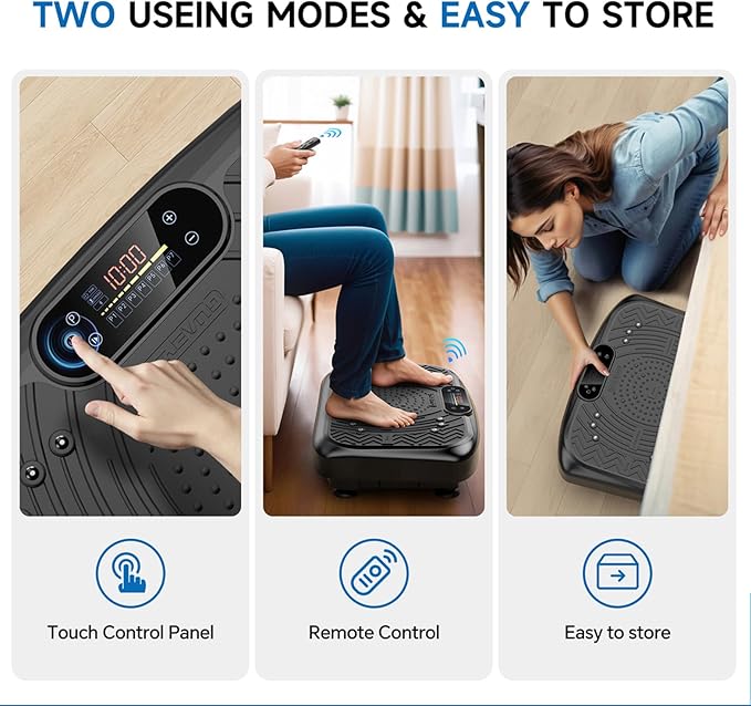Vibration Plate Exercise Machine Weight Loss, Full Body Workout Vibration Plate Lymphatic Drainage