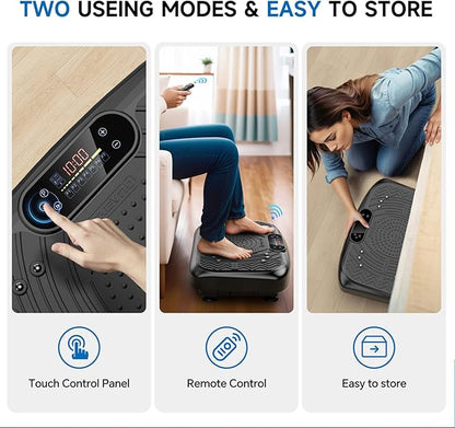Vibration Plate Exercise Machine Weight Loss, Full Body Workout Vibration Plate Lymphatic Drainage