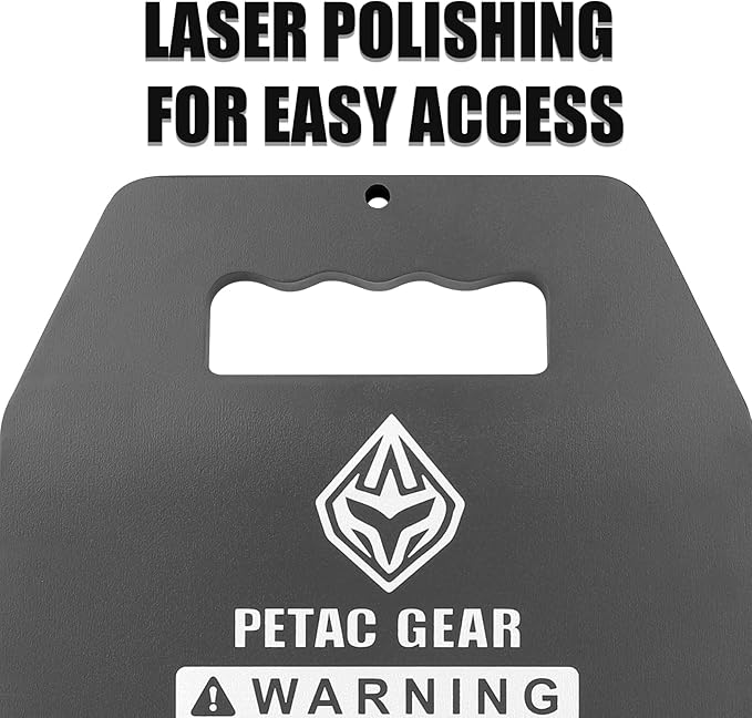 PETAC GEAR Tactical Weights Plates For Weighted Vest For Men Workout,5/10/15/20 LBS Weight Strength