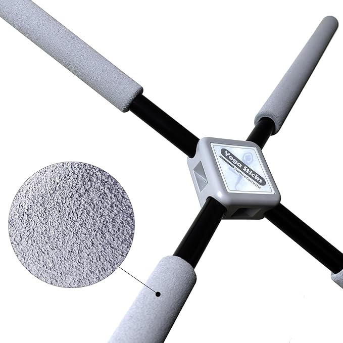 Back Straightener Posture Corrector|Yoga Stick Stretching Tool for Women and Men|Portable Posture