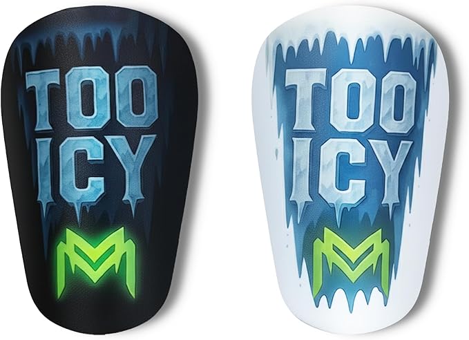 MiniGuards - Mini Shin Guards for Soccer Players - Tiny Shin Pads for Men, Women, Teens - Miniature