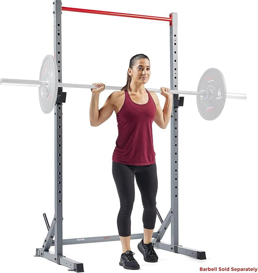 Sunny Health & Fitness Multifunctional Strength Training Home Gym ??Complete Workout Equipment with