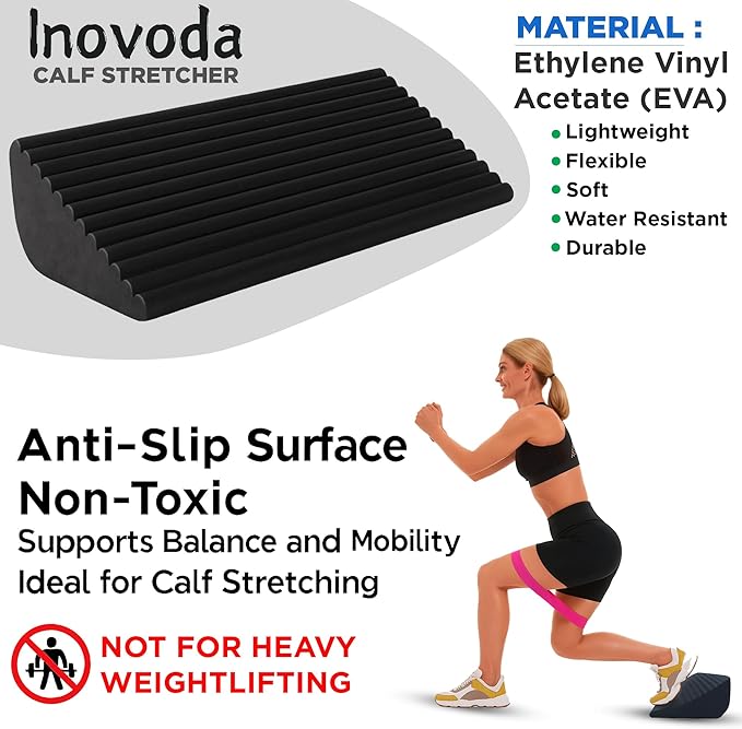 Slant Board for Calf Stretching | Ankle Balance Board, Ankle Exerciser Strengthener for Relief of