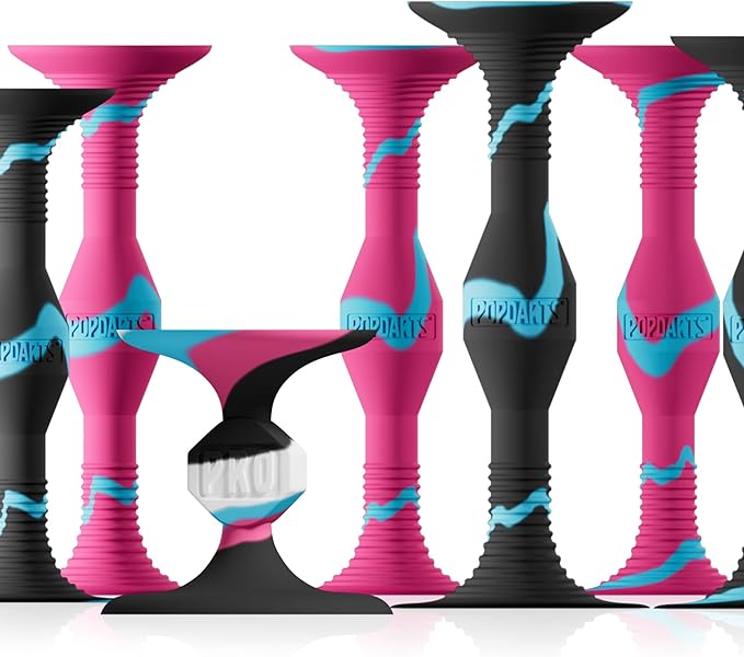 Popdarts PRO Pack Game Set (Rizzle) - Indoor, Outdoor Suction Cup Throwing Game - Competition with