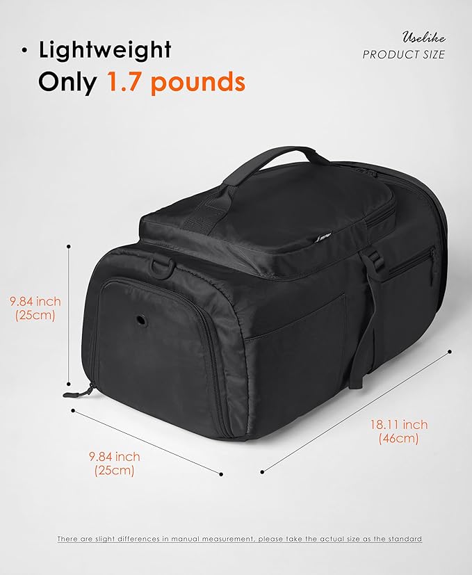 Gym Bag for Women Workout Gym Backpack with Shoe Compartment Sports Duffel Bag Multiple Pockets 30L