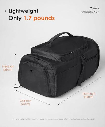 Gym Bag for Women Workout Gym Backpack with Shoe Compartment Sports Duffel Bag Multiple Pockets 30L
