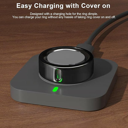 5 Pack Cover Compatible with Oura Ring Gen 4/Oura Ring Gen 3 Horizon/Heritage, Surport Charging