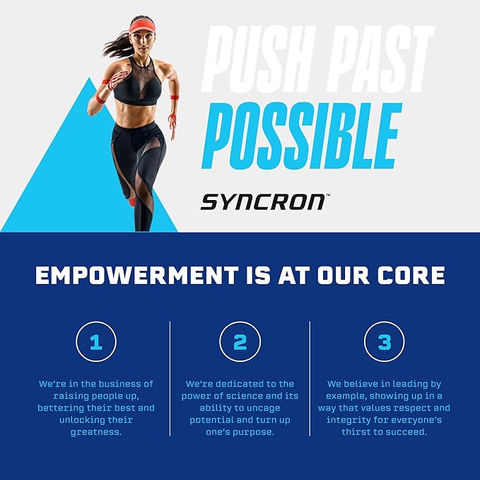Syncron Pre Workout Sports Drink Endorsed by Shohei Ohtani, Aluminum Bottled, Sugar Free Energy