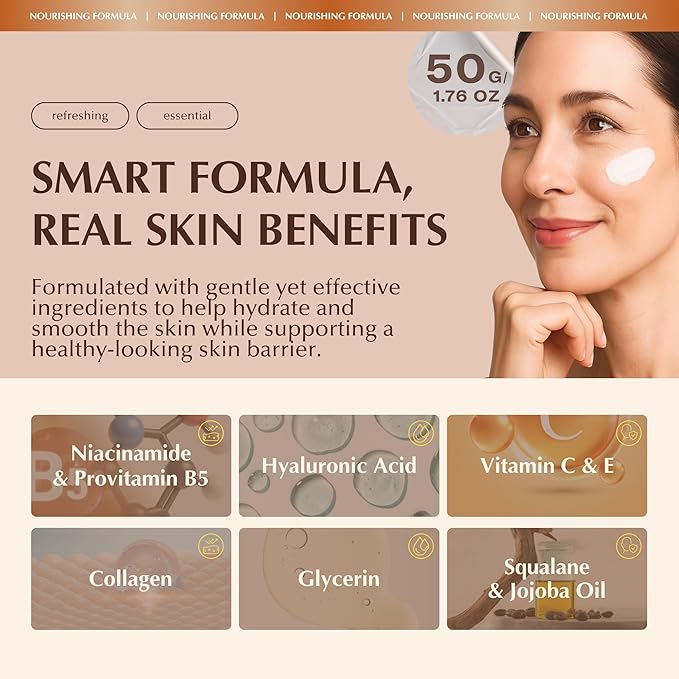 PERFECT ONE Firming Facial Cream - Helps The Skin Appear Firmer & Brighter - All-in-One Ultra
