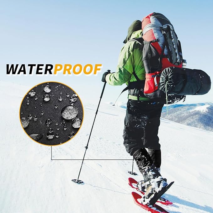 Leg Gaiters 100% Waterproof Adjustable Shoe Snow Boot Guard Gators for Hiking Shoe Cover Hunting