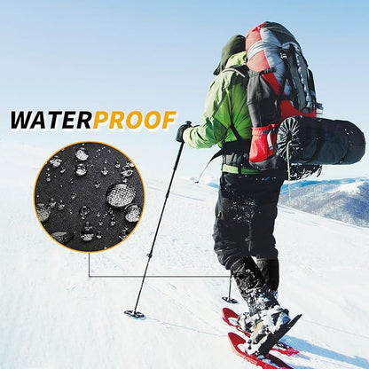 Leg Gaiters 100% Waterproof Adjustable Shoe Snow Boot Guard Gators for Hiking Shoe Cover Hunting