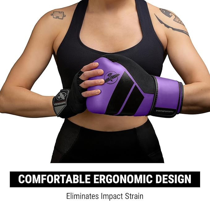 Hayabusa S4 PU Leather Boxing Gloves for Men, Women & Kids, 10oz, 12oz, 14oz, 16oz, Training