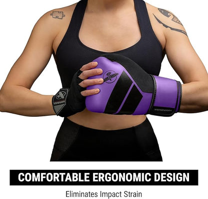 Hayabusa S4 PU Leather Boxing Gloves for Men, Women & Kids, 10oz, 12oz, 14oz, 16oz, Training